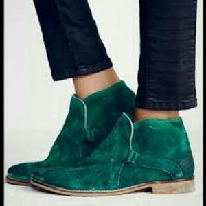 Free People Emerald Green Summit Boots